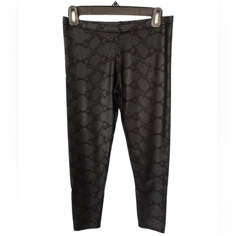 BESTTREND Black Geometric Print Women’s Leggings Size XL